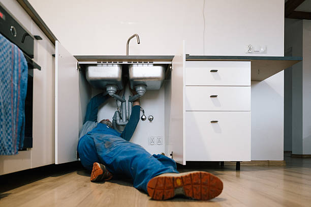 Professional Drain Cleaning technician working in Waverly, MN